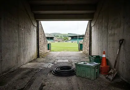 Supporters arrive for a busy Melrose Sevens weekend